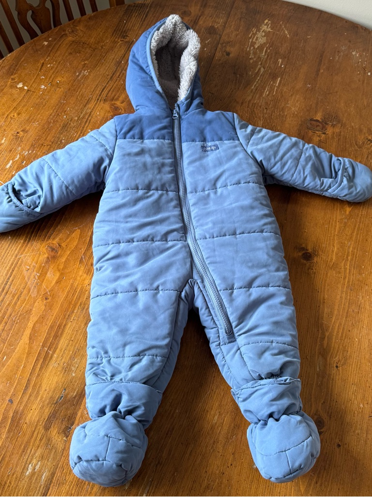 Vintage Oshkosh Baby Snowsuit Bunting 18 Months